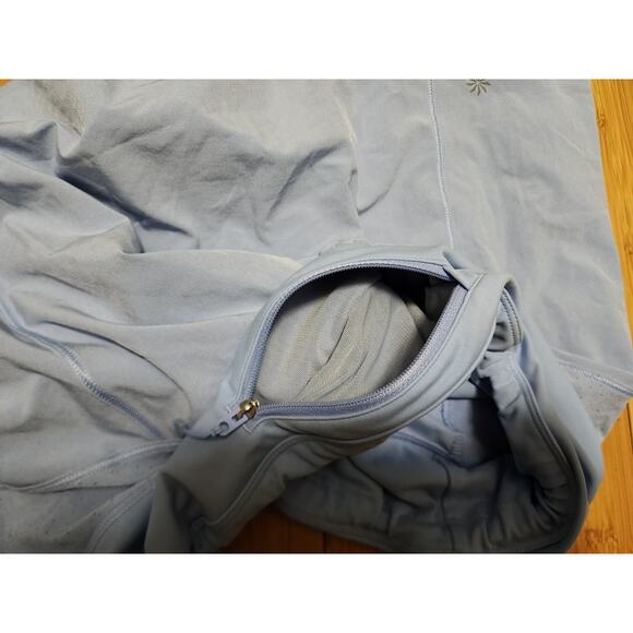 Athleta Run With It Skort 14" Womens XL Blue High Rise Sports Pickleball Tennis - Picture 6 of 6